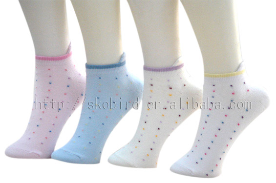  Ladies` Jacquard Socks (Jacquard Ladies `Socks)