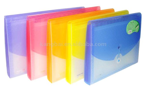 Transparent Expanding File Folder (Transparent Expanding File Folder)