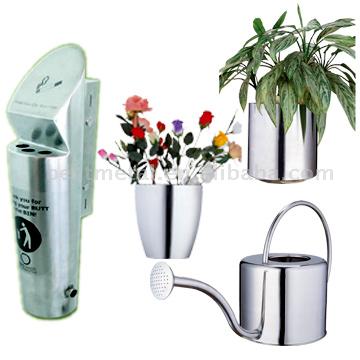  Ash Bins, Flower Pots and Watering Cans ( Ash Bins, Flower Pots and Watering Cans)