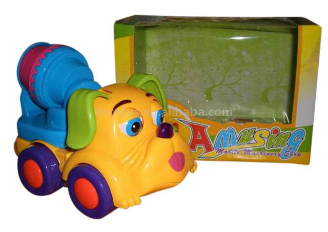 Battery Operated Cartoon Car (Battery Operated Cartoon Car)