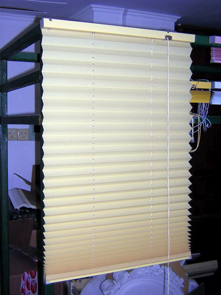 Polyester Fabric Pleated Blinds (Polyester-Gewebe Plissee)