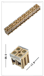 JF6-2,5 / 2 Terminal Block / Connector (JF6-2,5 / 2 Terminal Block / Connector)