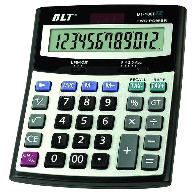  BT-180T Calculator (BT-180T Calculatrice)