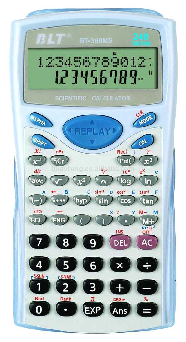  BT-360MS Calculator (BT-360MS Calculatrice)