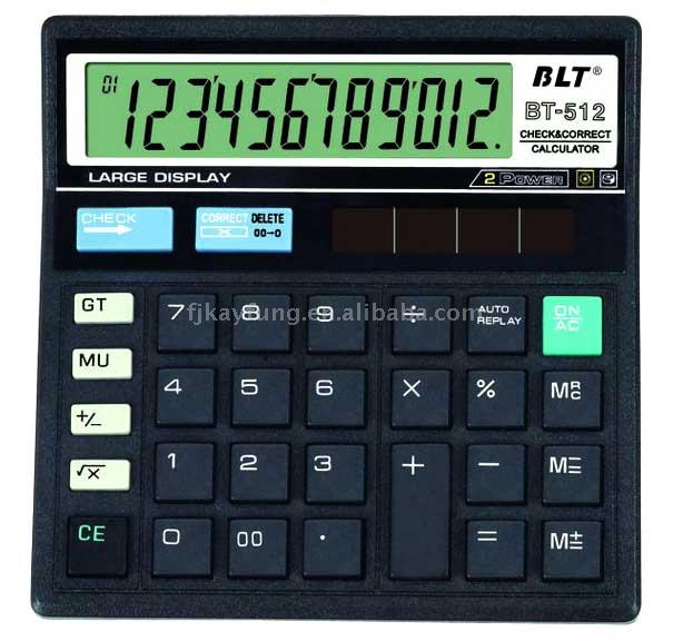  BT-512 Calculator (BT-512-Rechner)