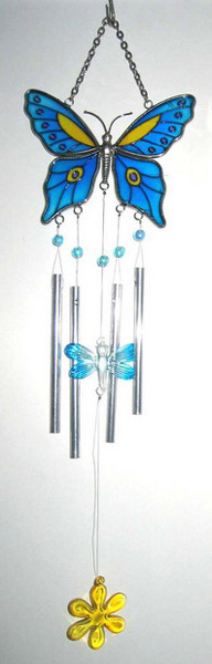  Butterfly Glass Windchime (Баттерфляй стекло Windchime)