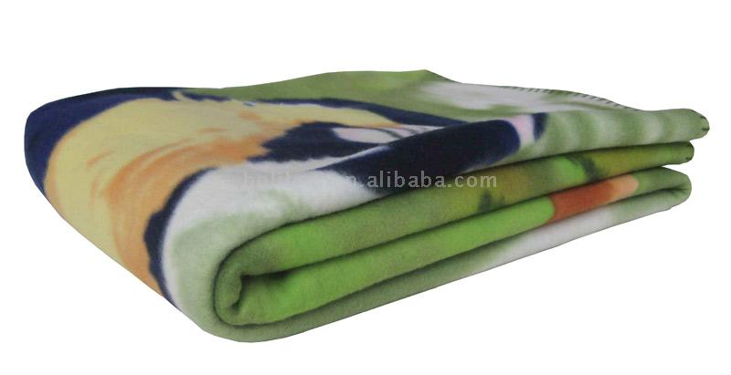  Printed Two Sided Brushed Blanket (Печатный двухсторонние Brushed Одеяло)