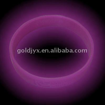  Silicone Fluorescent Bracelet