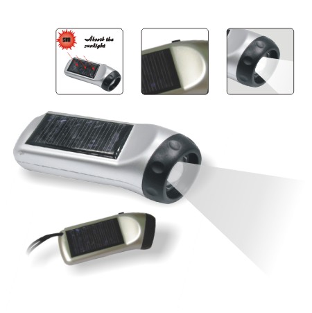  Solar Powered Flashlight ( Solar Powered Flashlight)