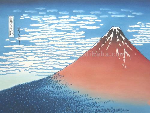  Oil Painting for Japan (Peinture à l`huile pour le Japon)