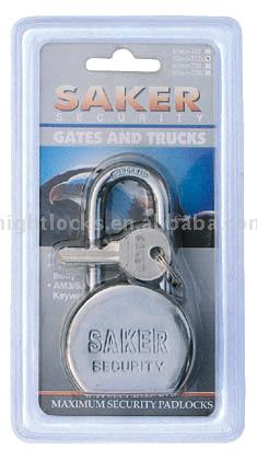  Round Steel Padlock (Rondes en acier Cadenas)