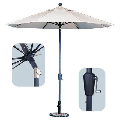  Crank Auto Tilt Umbrella (Crank Auto Tilt Umbrella)