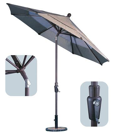  Collar 360-Degree Rotation Tilt Umbrella (Collier de 360 Degree Rotation Tilt Umbrella)