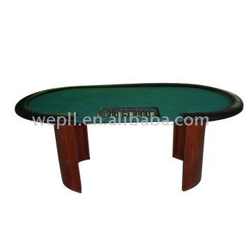 Poker-Tisch für 10 Spieler mit Knock-down-Legs (Poker-Tisch für 10 Spieler mit Knock-down-Legs)