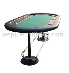  Poker Table for 10 Players with Steel Cup (Table de Poker pour 10 joueurs ayant Steel Cup)