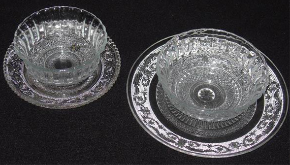  Glass Bowl and Dish (Glass Bowl et Dish)