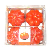  4pc Pumpkin Candle Set ( 4pc Pumpkin Candle Set)