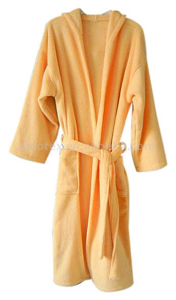  Microfibre Fleece Bathrobe (Mikrofaser Fleece Bademantel)