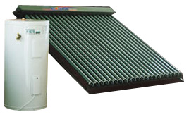  Solar Water Heater in Two Pieces (Chauffe-eau solaire en deux morceaux)