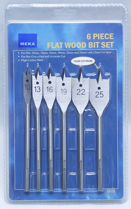  Flat Wood Bit Set ( Flat Wood Bit Set)