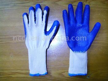  GC009 Latex Coated Poly-Cotton Glove