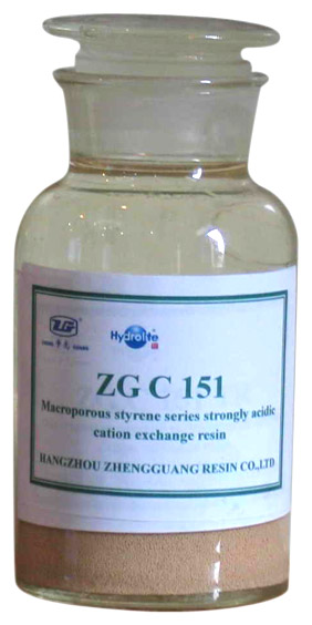  ZGC151 Macroporus Strongly Acidic Cation Exchange Resin ( ZGC151 Macroporus Strongly Acidic Cation Exchange Resin)