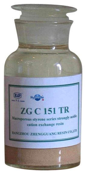  ZGC151TR Macroporous Strongly Acidic Cation Exchange Resin ( ZGC151TR Macroporous Strongly Acidic Cation Exchange Resin)