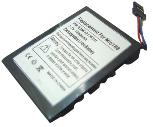  Battery for MiTAC Mio 168 (Batterie pour Mitac Mio 168)