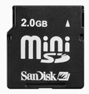 MINI SD 128 MB bis 4 GB Speicherkarte für Sandisk oder Kingston (MINI SD 128 MB bis 4 GB Speicherkarte für Sandisk oder Kingston)