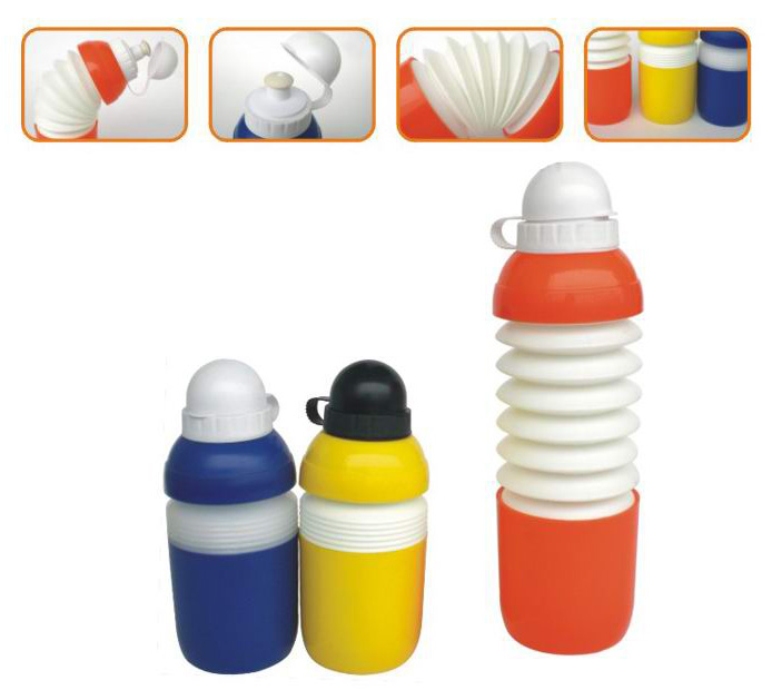  Foldable Water Bottle, Foldable Sports Bottle (Bouteille d`eau pliables, des Sports pliable Bouteille)