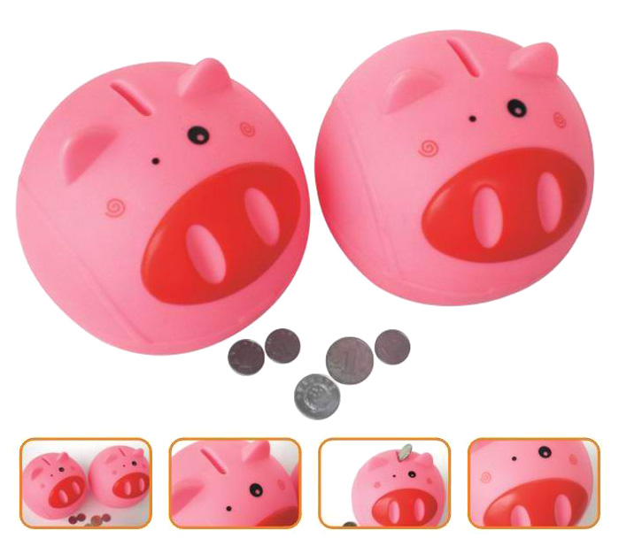 Cartoon Money Bank