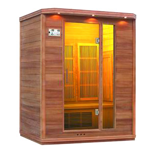  Red Cedar Wood Sauna Room (Red Cedar Wood Sauna)