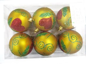  Balls for Christmas Decoration (Boules de Noël Décoration)