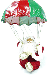  Santa Claus with Parachute (Santa Claus avec parachute)