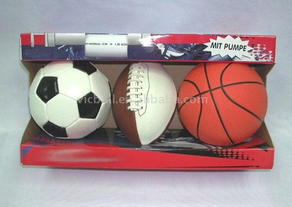  Mini Ball Set with Pump (Mini Ball Set avec pompe)