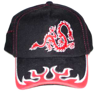 Men`s 100% Baumwolle Twill Caps mit Dragon Stickerei (Men`s 100% Baumwolle Twill Caps mit Dragon Stickerei)