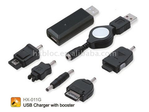 USB-Ladegerät mit Booster (USB-Ladegerät mit Booster)