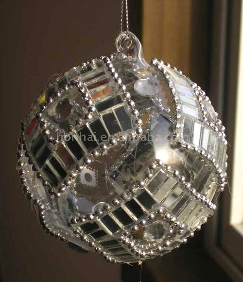  Glass Christmas Ornament (Елочные Орнамент)