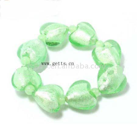  7" Lampwork Glass Bracelet (7 "Lampwork стекло Браслет)