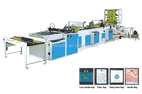  Die-Cut & Patch Handle and Loop Handle Bag Making Machine (Die-Cut & Patch Manipuler et Loop Handle Bag Making Machine)