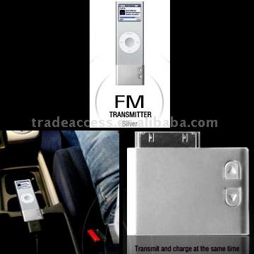  FM Transmitter Modulator for iPod nano ( silver ) (Transmetteur FM Modulator pour iPod nano (silver))