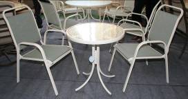  Aluminum & Steel Furniture Set (Aluminum & Steel Furniture Set)