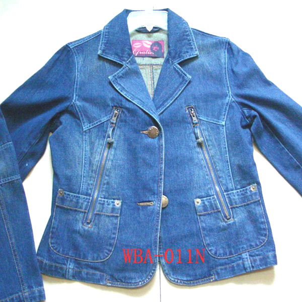  Ladies` Denim Jacket (Джинсовая женская куртка)