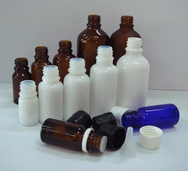  Essential Oil Glass Bottles (Ätherische Öle Glasflaschen)