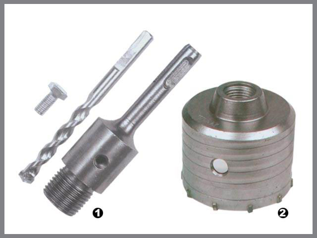  Hammer Core Bits and Adaptor ( Hammer Core Bits and Adaptor)