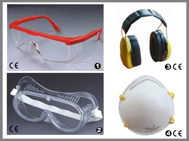  Goggle, Dust Mask, Earmuff ( Goggle, Dust Mask, Earmuff)