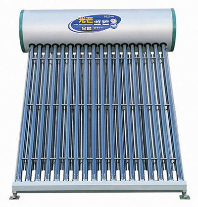  Solar Water Heater with Glass-Evacuated Tube (Chauffe-eau solaire à tubes sous vide en verre)