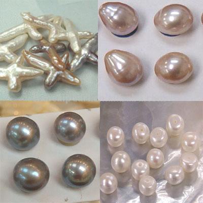  The Fashion Loose Freshwater Pearl With Half Drilled Hole ( The Fashion Loose Freshwater Pearl With Half Drilled Hole)