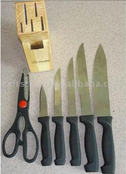  Kitchen Knife Set (Ensemble de couteaux de cuisine)