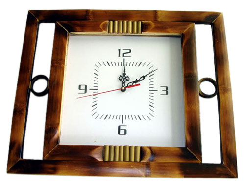  Bamboo Frame Wall Clock (Бамбук Frame Wall Clock)